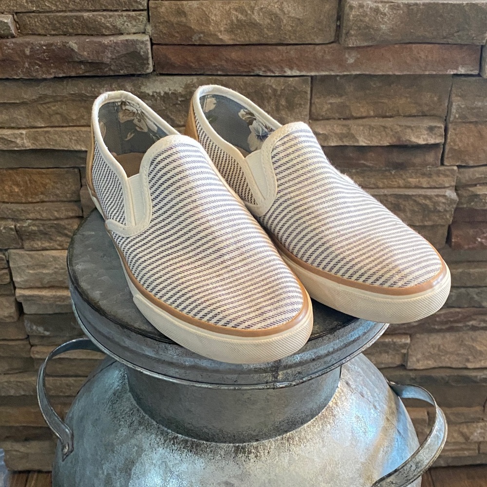 Margaritaville Striped Slip-On Sneakers